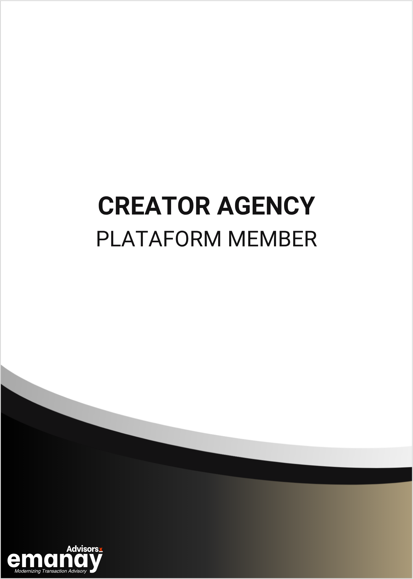 Creator Agency — Platform Member
